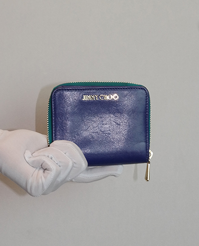 Jimmy Choo Bi-Fold Wallet, front view